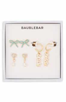 Bridal Party Set of 3 Assorted Earrings Set