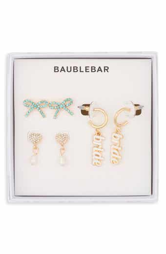 Bridal Party Set of 3 Assorted Earrings Set
