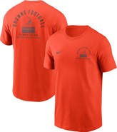 Nike Men's Nike Orange Cleveland Browns Split Logo T-Shirt