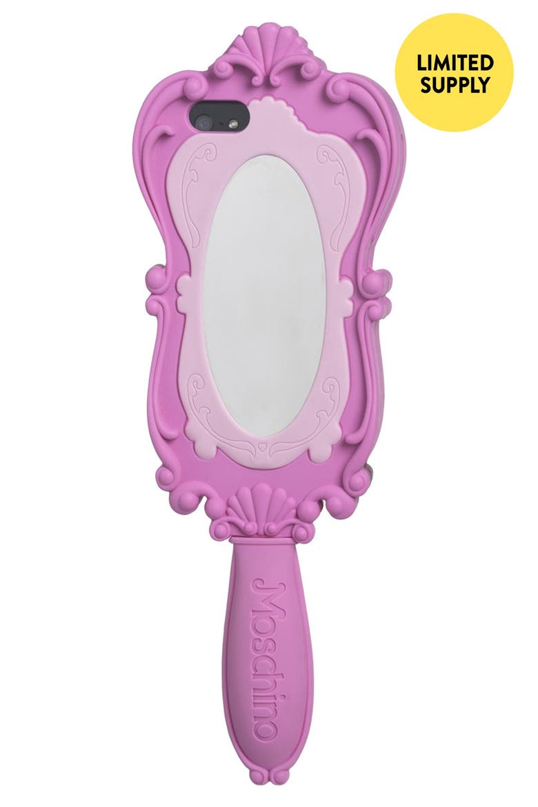 Mirror iPhone 5 Case, Alternate, color, FUCSIA