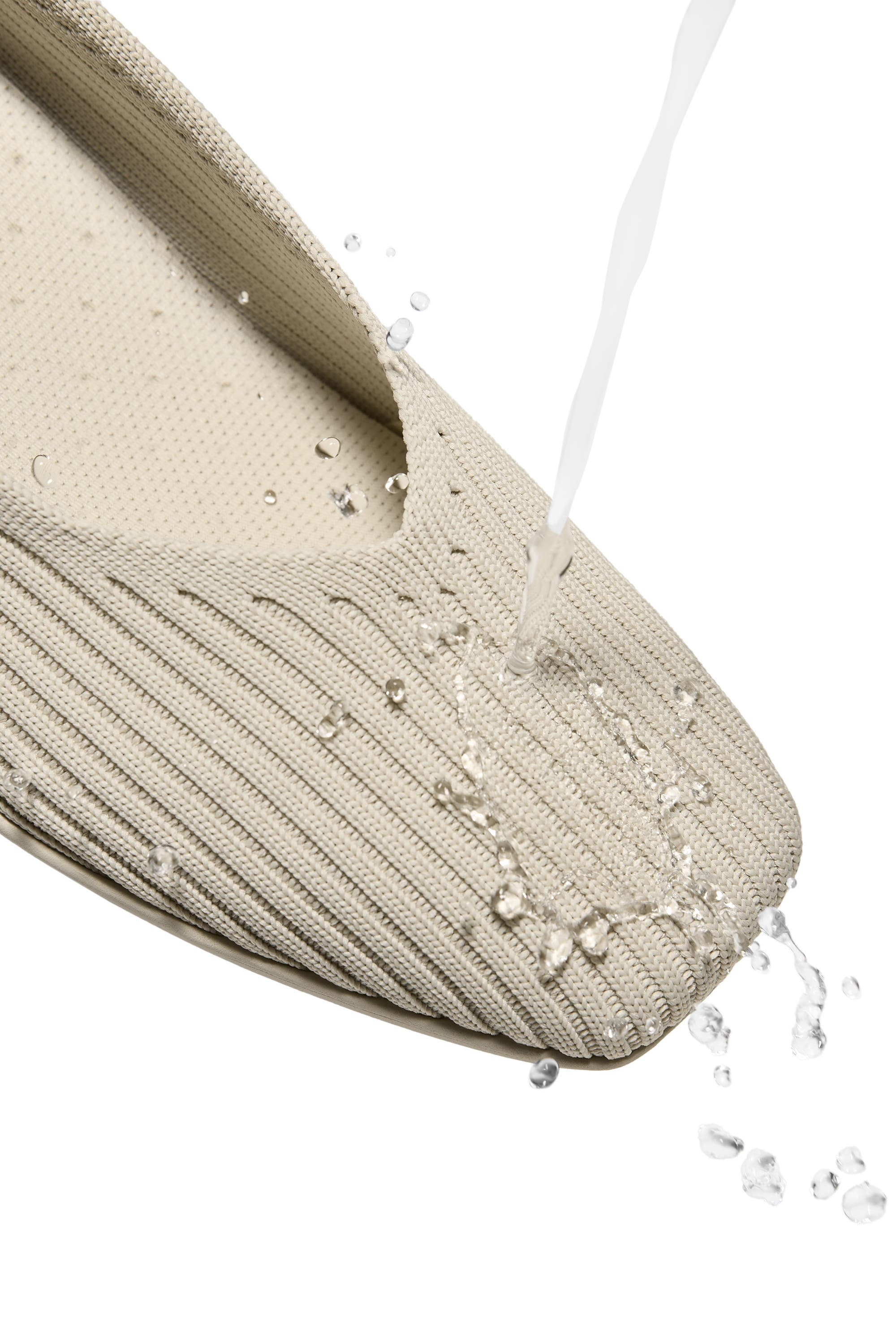 Margot Walker Air Lightweight Square-Toe Flats, Alternate, color, BEIGE WATER RPT