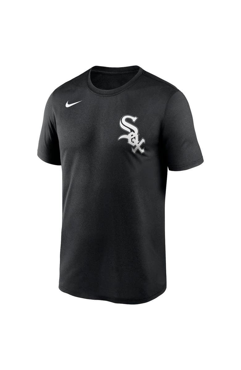 Nike Men's Nike Black Chicago White Sox Wordmark Legend Performance T-Shirt, Alternate, color, Black