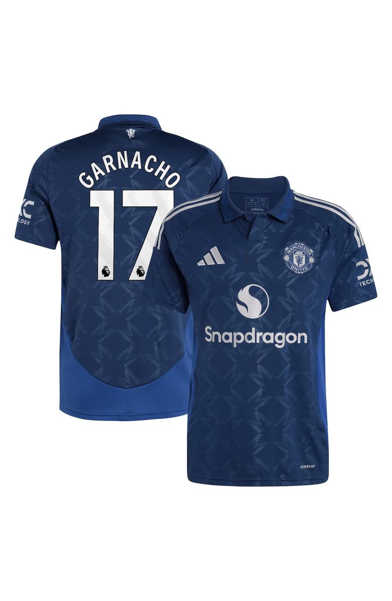 adidas Men's adidas Alejandro Garnacho Navy Manchester United 2024