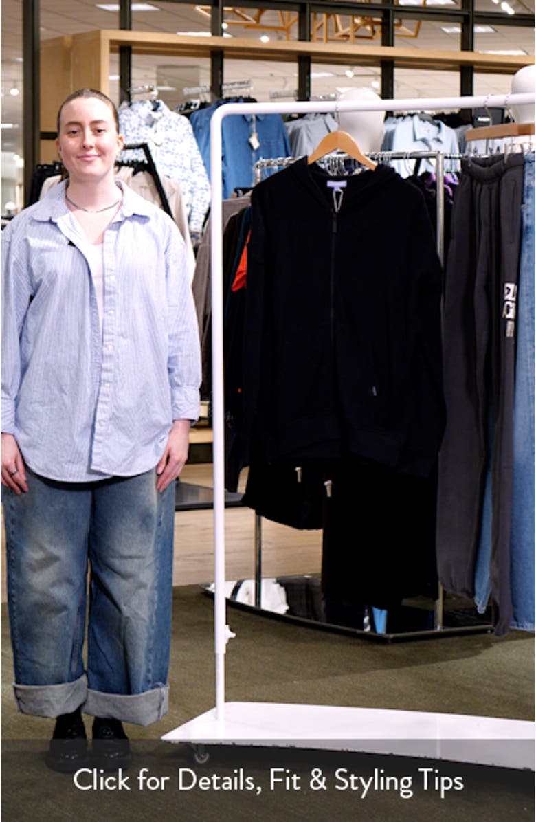 Oversize Thermal Zip Hoodie, sales video thumbnail