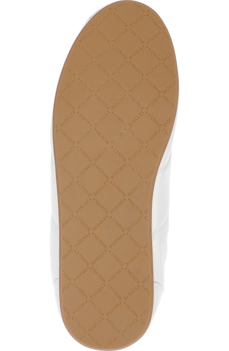 Badgley Mischka Collection Wilmott Sneaker, Alternate, color, White Leather