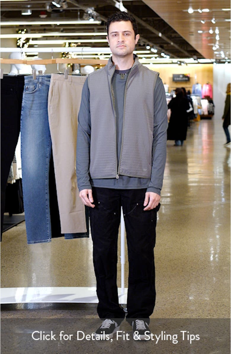 Gridback Fleece Lined Vest, sales video thumbnail