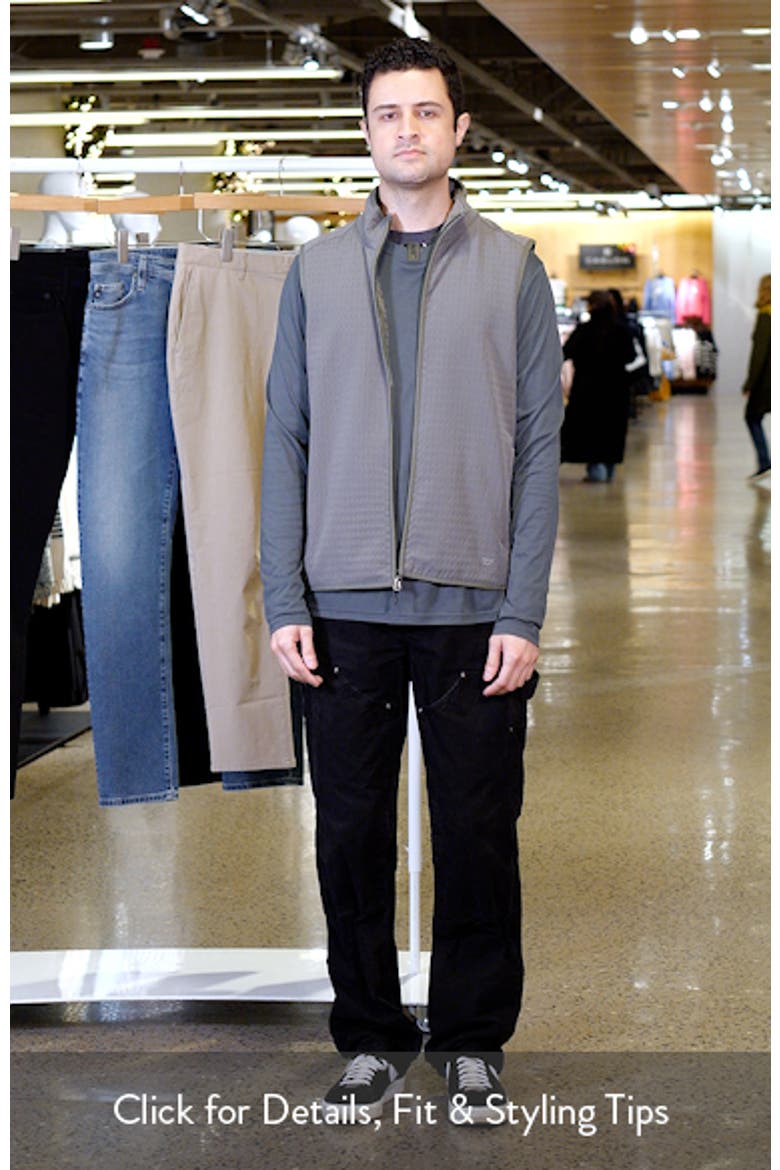 Gridback Fleece Lined Vest video