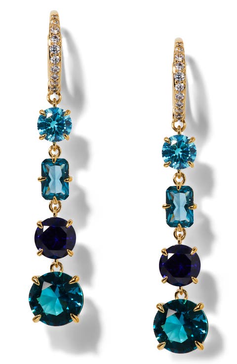 Stellar Linear Lever-Back Earrings