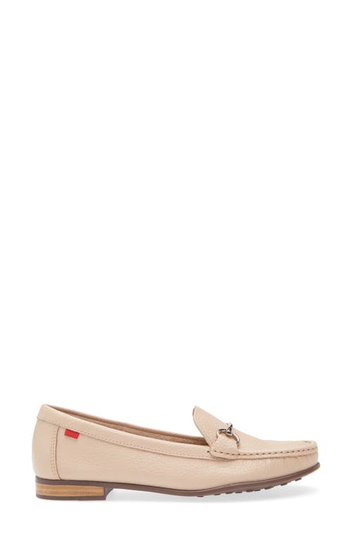 Marc Joseph New York Lane Ave Bit Loafer In Nude Grainy