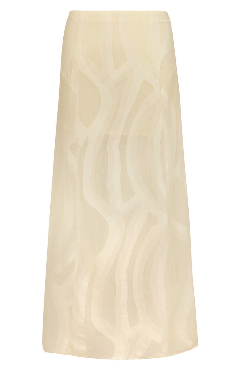 ViX Paula Hermanny Avila Maxi Skirt, Main, color, Ivory Multi