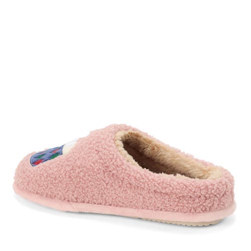 Dearfoams Holiday Novelty Clog Slipper In Purple
