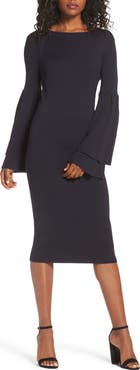 Chelsea28 Bell Sleeve Sweater Dress
