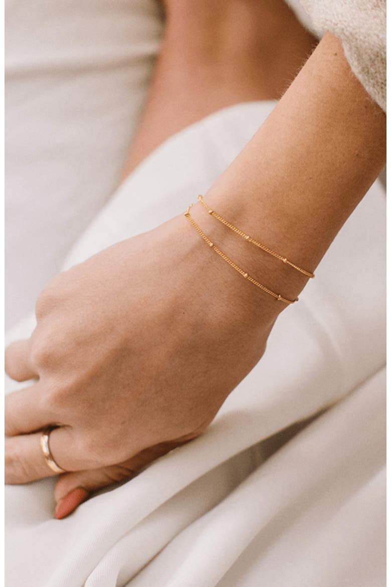Satellite Bracelet, Alternate, color, Gold Filled