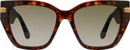 Stuart Weitzman 53mm Gradient Cat Eye Sunglasses