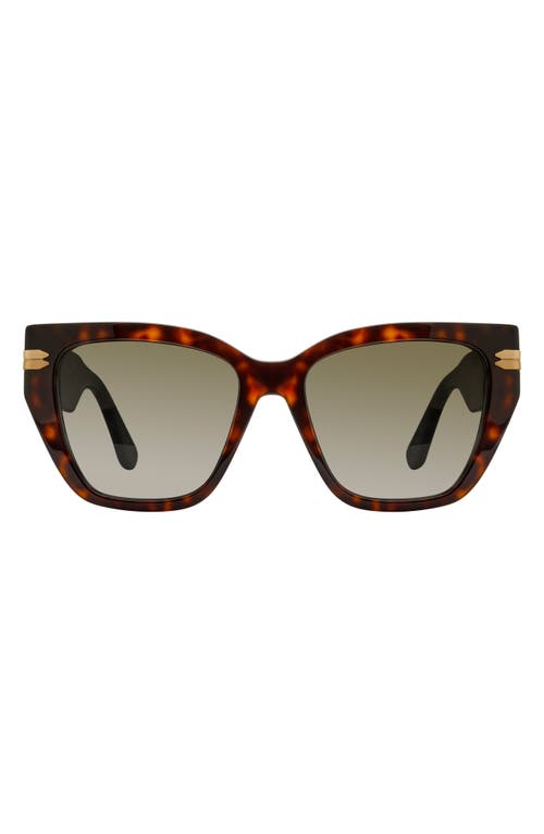 Stuart Weitzman 53mm Gradient Cat Eye Sunglasses