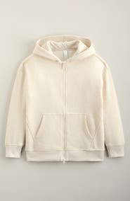 Zella Girl Kids' Cozy Fleece Full Zip Hoodie