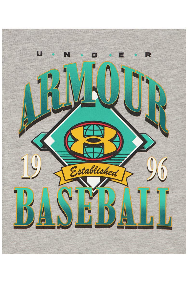 Kids' CVC Baseball Graphic T-Shirt & Shorts Set, Alternate, color, MOD GRAY