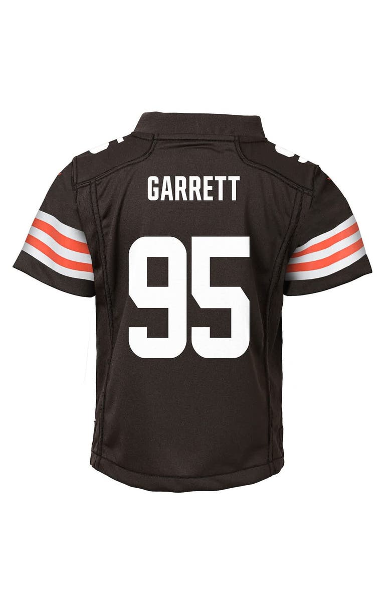 Nike Preschool Nike Myles Garrett Brown Cleveland Browns Player Game Jersey, Alternate, color, 