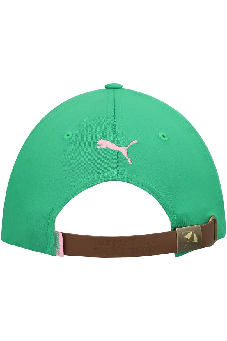Men's Puma Green Arnold Palmer Invitational Snapback Hat, Alternate, color, Green