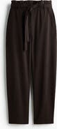 H&M Tie-belt Barrel Trousers