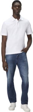 Missoni Tonal Zigzag Cotton Jersey Polo Shirt