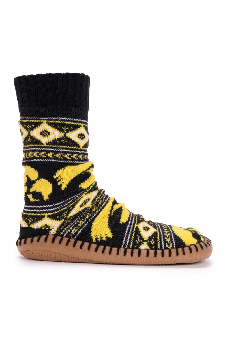 Gameday Slipper Socks, Alternate, color, Iowa