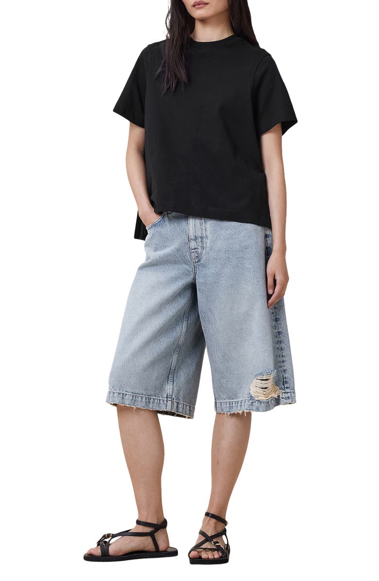 AllSaints Pia Cotton T-Shirt, Alternate, color, 