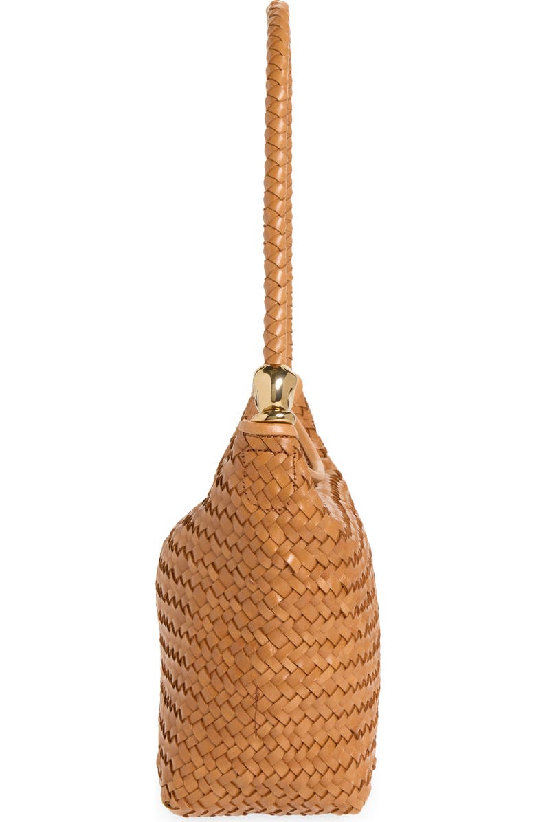 Madewell The Signature Woven Raffia Shoulder Bag, Alternate, color, Burnt Sienna
