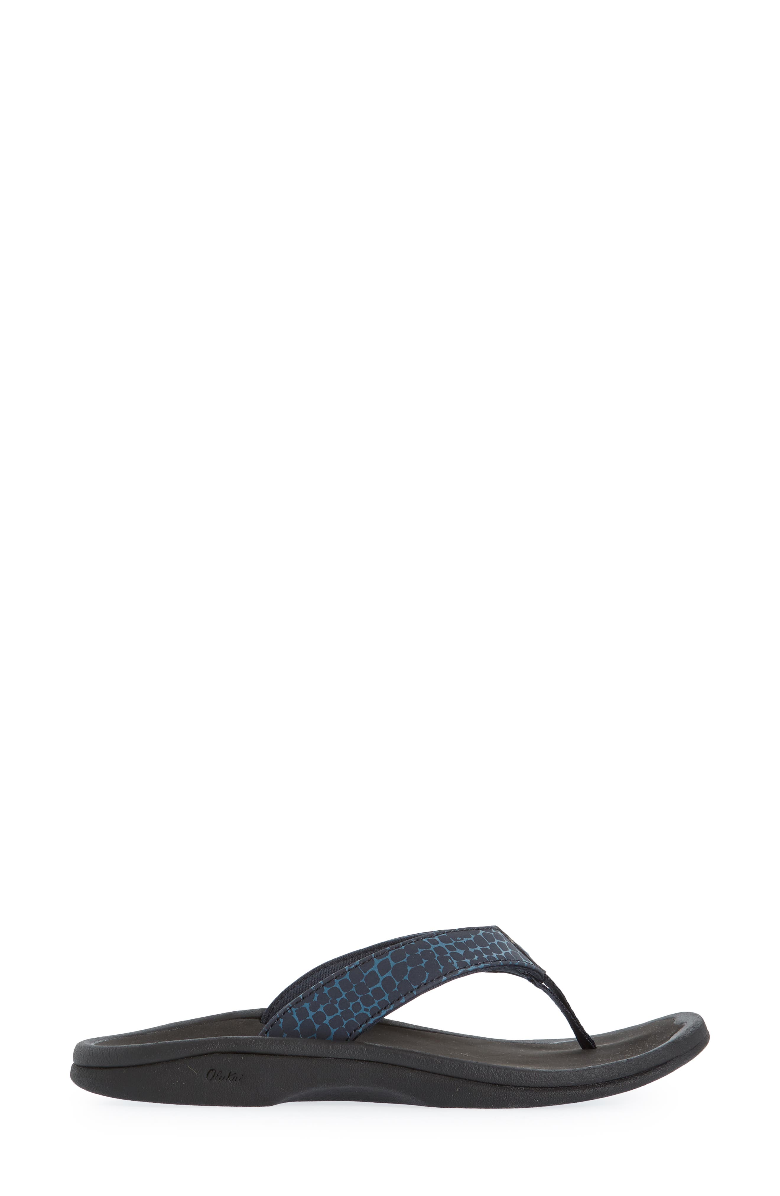 Ohana P'ai Flip Flop, Alternate, color, TRENCH BLUE