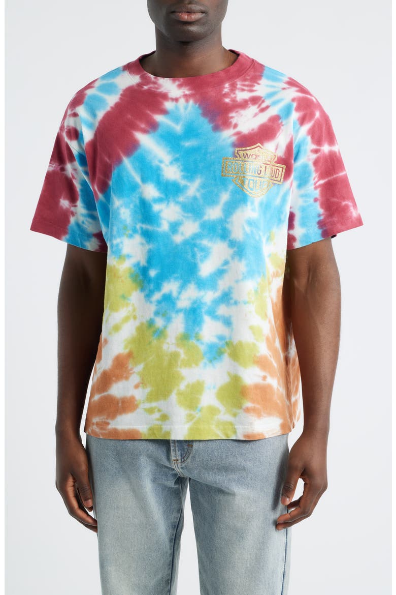 Loud Tie Dye Graphic T-Shirt, Main, color, TIE DYE