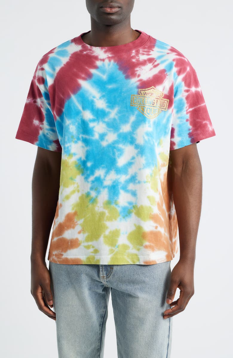 Rolling Loud Loud Tie Dye Graphic T-Shirt, Main, color, Tie Dye
