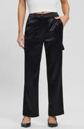 GUESS Megan Satin Cargo Pants