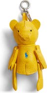 Polo Ralph Lauren Pebble Leather Polo Bear Charm