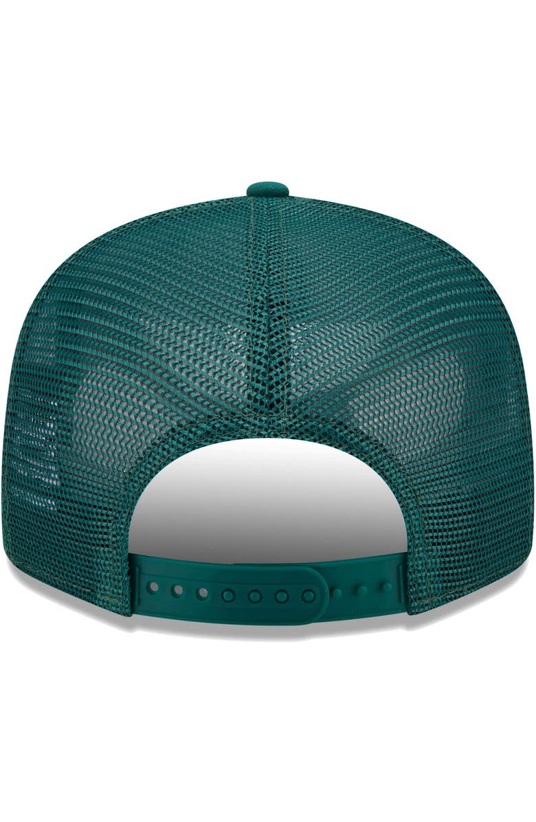 New Era Men's New Era Green New York Jets Classic Trucker 9FIFTY Snapback Hat, Alternate, color, Green