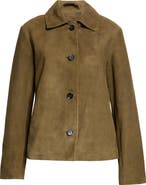 Proenza Schouler Irine Lambskin Suede Jacket