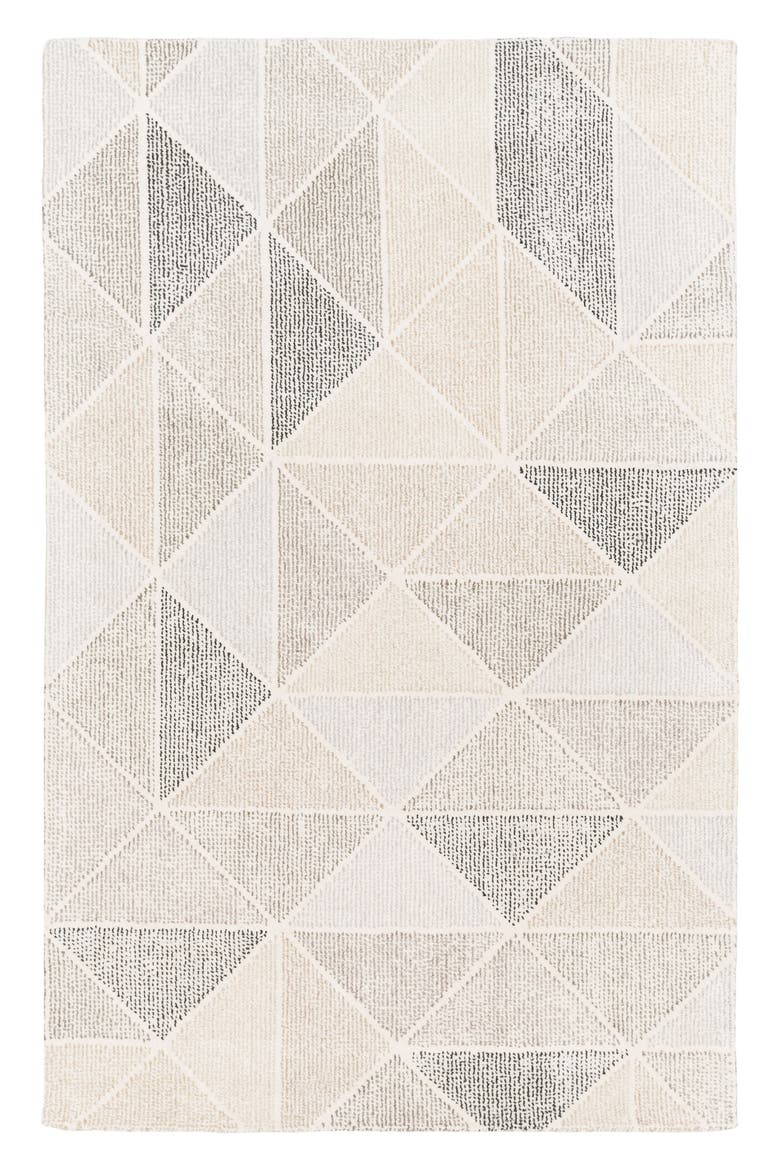 Pyramid Wool Rug, Main, color, CAMEL/ CREAM