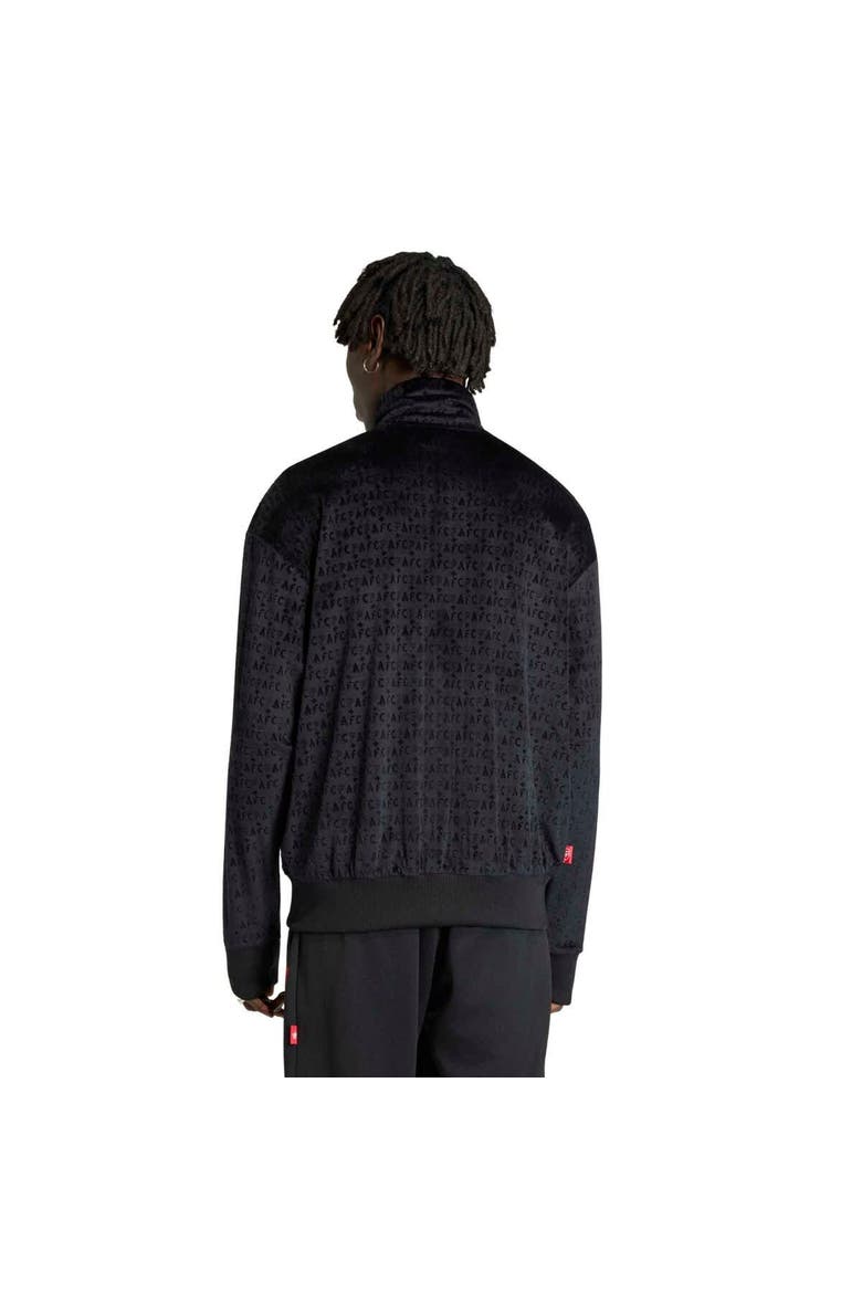 Men's adidas  Black Arsenal x Places+Faces Full-Zip Track Top, Alternate, color, Black
