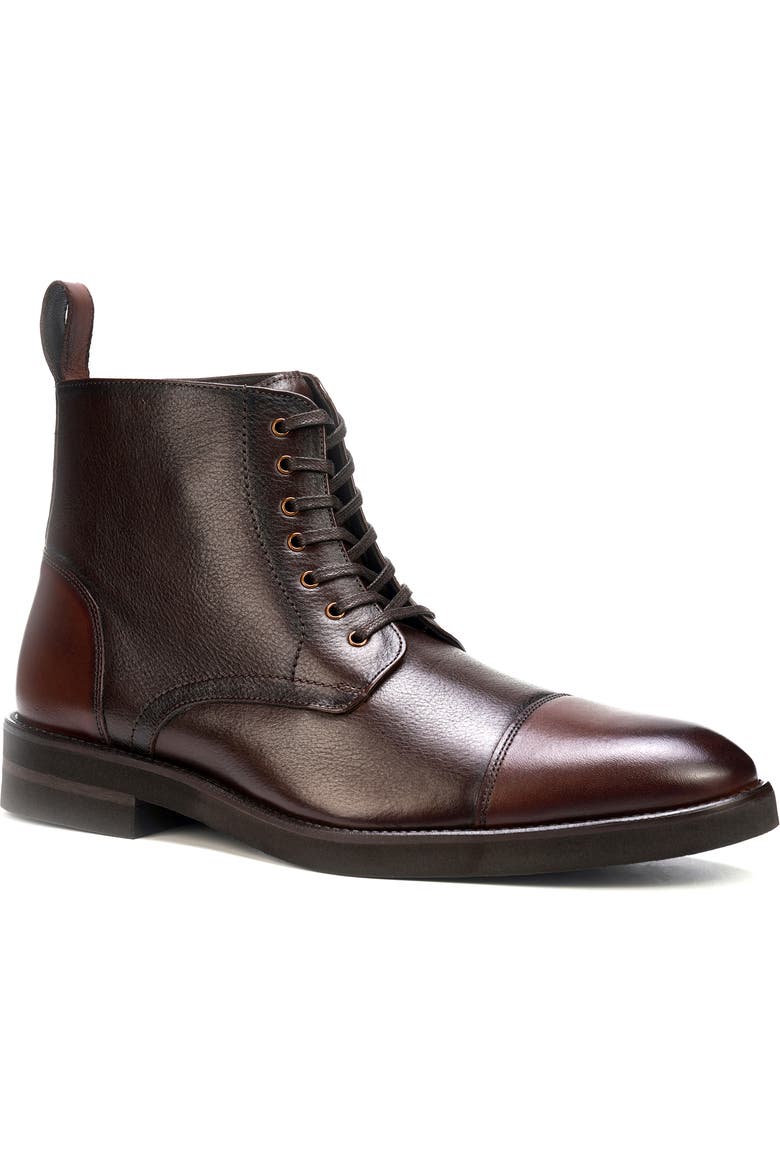 mens leather lace up dress boots PARTY - Casual Lace-up Chukka Boots for Men,LINUS-TAN-8 * Genuine Cow Leather Construction Anthony Veer Men's James Lace-up