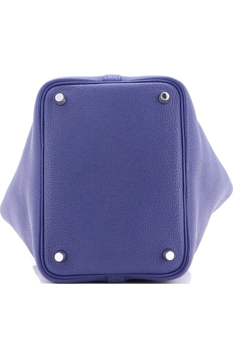 Pre-Owned Hermes Picotin Lock Bag Maurice PM, Alternate, color, Bleu Saphir