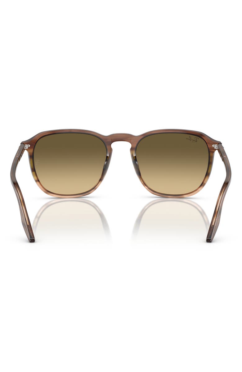Ray-Ban 52mm Square Sunglasses, Alternate, color, Brown
