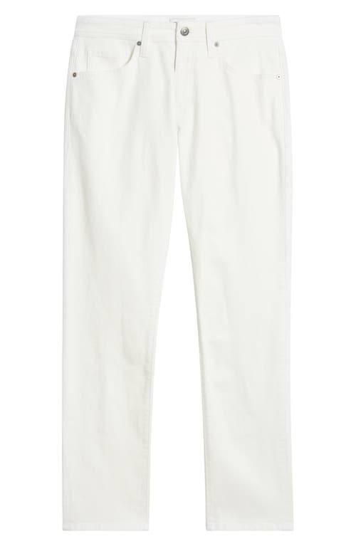Nordstrom Slim Straight Leg Stretch Cotton Jeans In Soft White