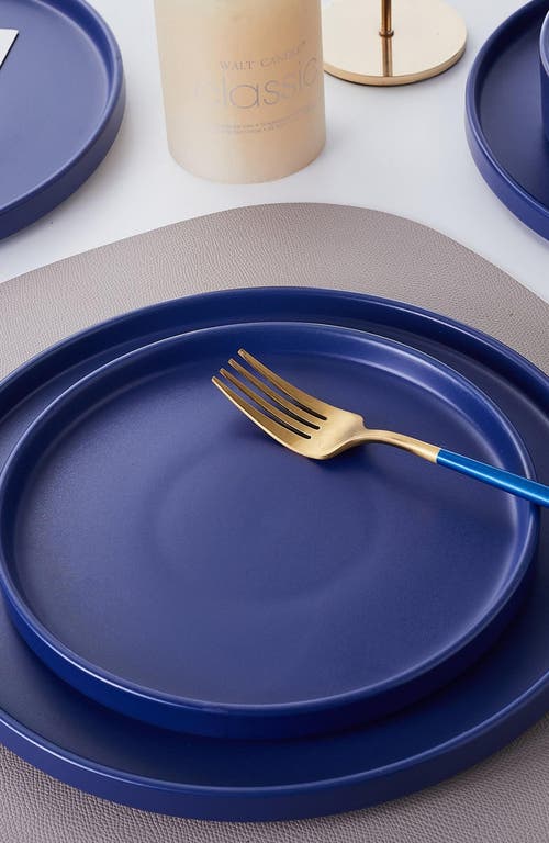 Stone Lain Cleo Stoneware 16-piece Dinnerware Set In Blue