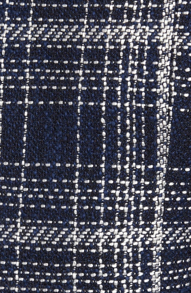 Halogen<sup>®</sup> Zip Front Tweed Jacket, Alternate, color, 