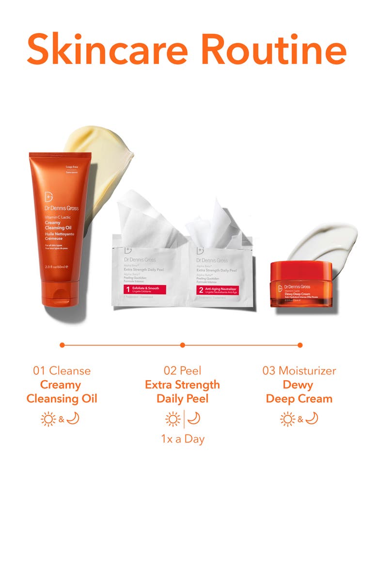 Dr. Dennis Gross Skincare Radiant, Smooth & Firm Skin Care Set $130 Value, Alternate, color, 