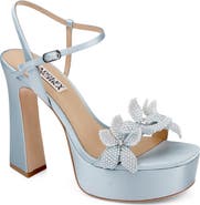 Badgley Mischka Collection Wicket Ankle Strap Platform Sandal
