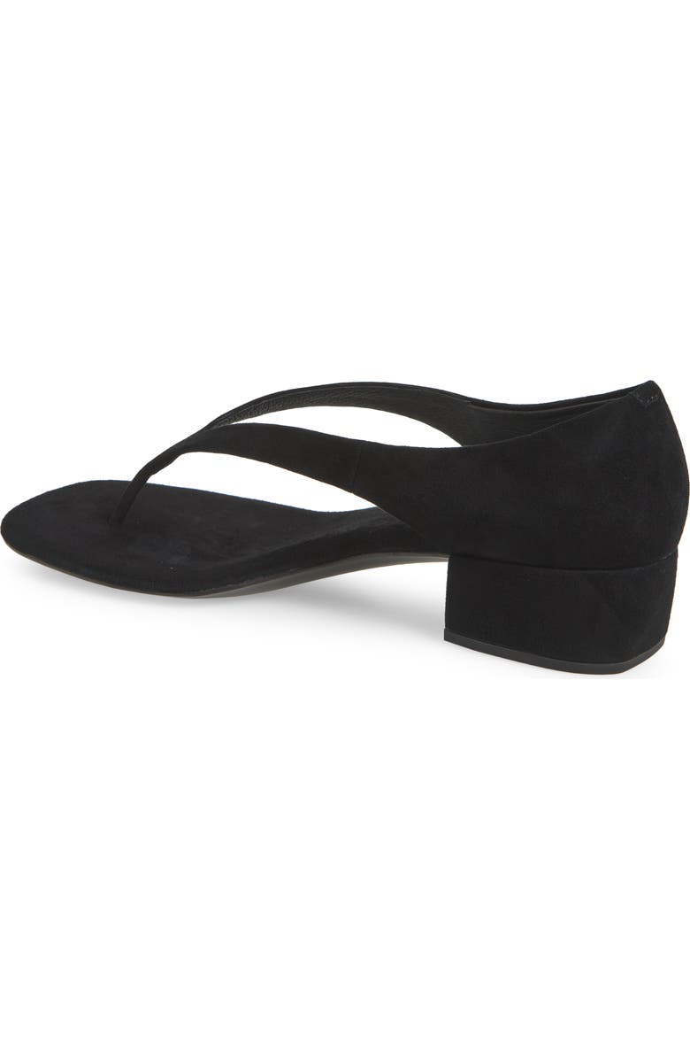 Jeffrey Campbell Emelie Kitten Heel Sandal, Alternate, color, Black Suede