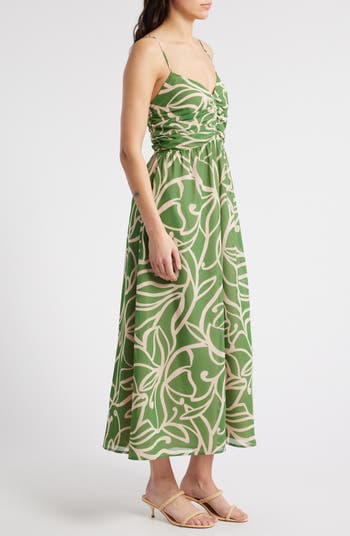 Floral Lane Midi Dress