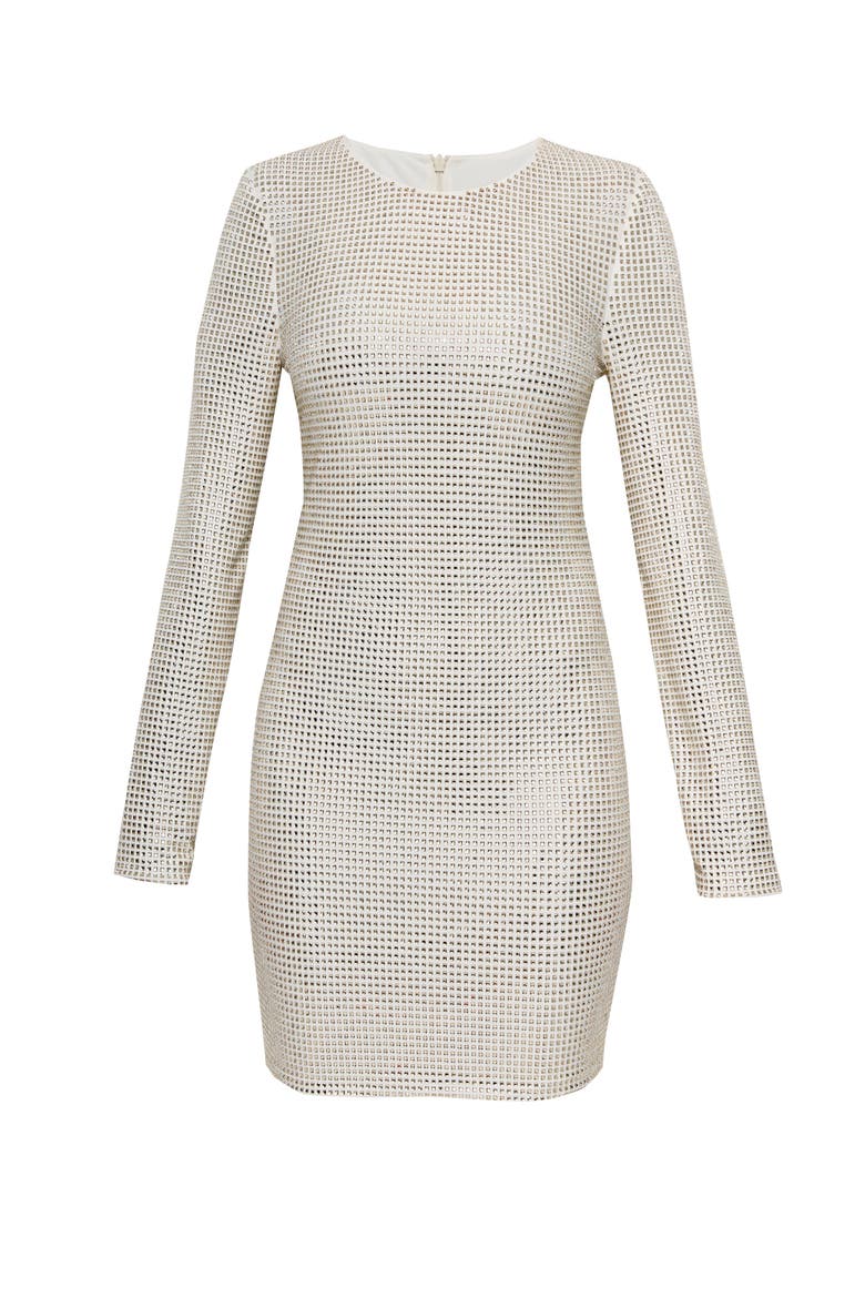Champagne Dress, Alternate, color, Winter White