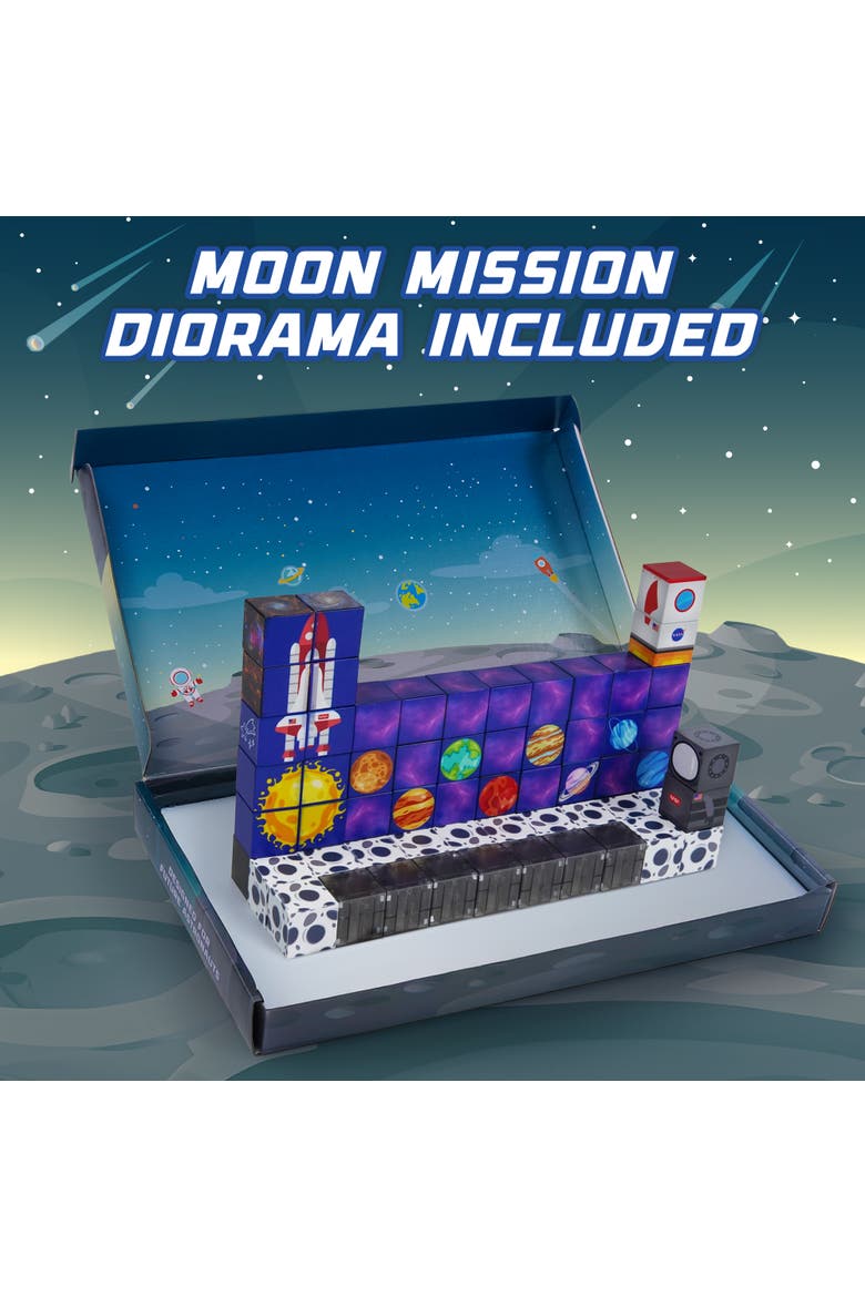 Blocchi Space Squad Magnetic Block Set 84 units, Alternate, color, Multi Color