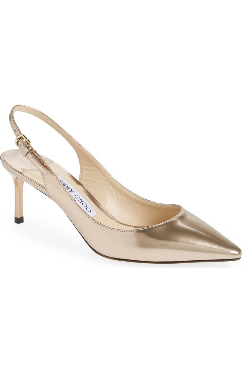 Jimmy Choo Erin Metallic Slingback Pump, Main, color,